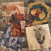 cards in the antipodean steampunk card pack