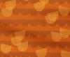orange pattern of half circles
